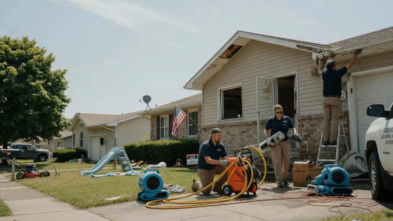 Water Damage Restoration in Mt Zion, IL near me